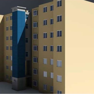 旧楼加装电梯方案图